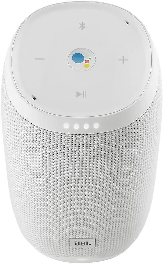 Alt view image 7 of 20 - JBL LINK 10 Voice-activated Portable Speaker (White)