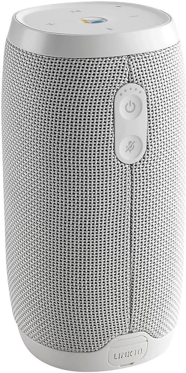 Alt view image 8 of 20 - JBL LINK 10 Voice-activated Portable Speaker (White)