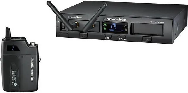 Alt view image 2 of 6 - Audio-Technica ATW-1301 10 PRO Rack-Mount Digital UniPak Transmitter System