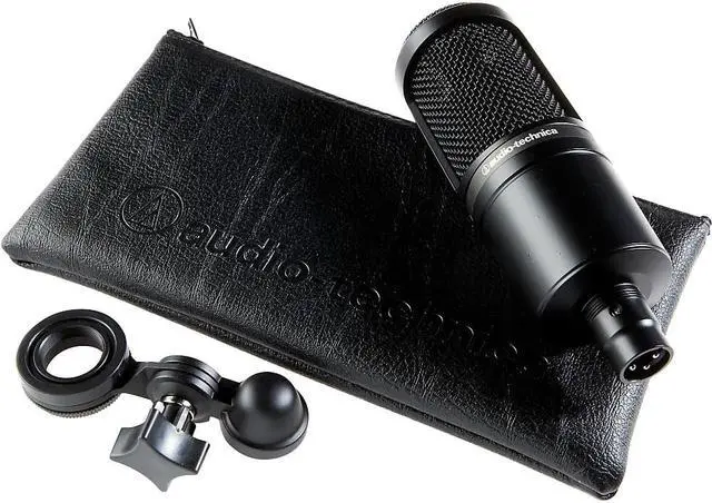 Alt view image 5 of 20 - Audio Technica AT-2020 Cardioid Condenser Microphone