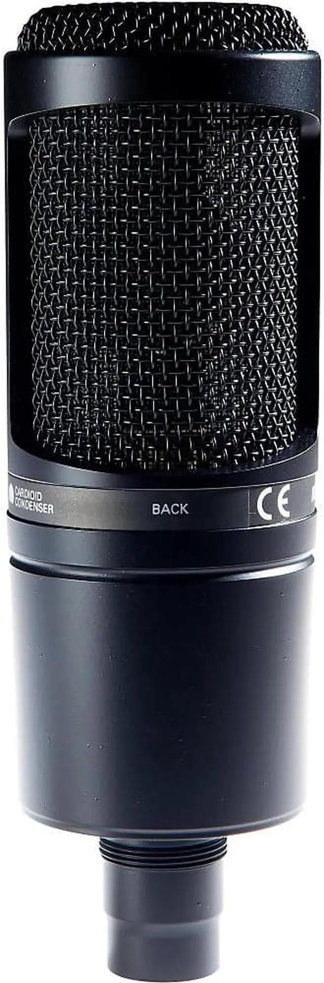 Alt view image 4 of 20 - Audio Technica AT-2020 Cardioid Condenser Microphone