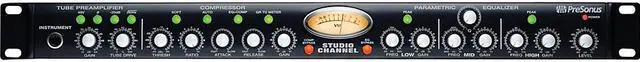 Alt view image 4 of 9 - PreSonus STUDIO CHANNEL Tube Mic Pre/Comp & EQ Mic PreAmp