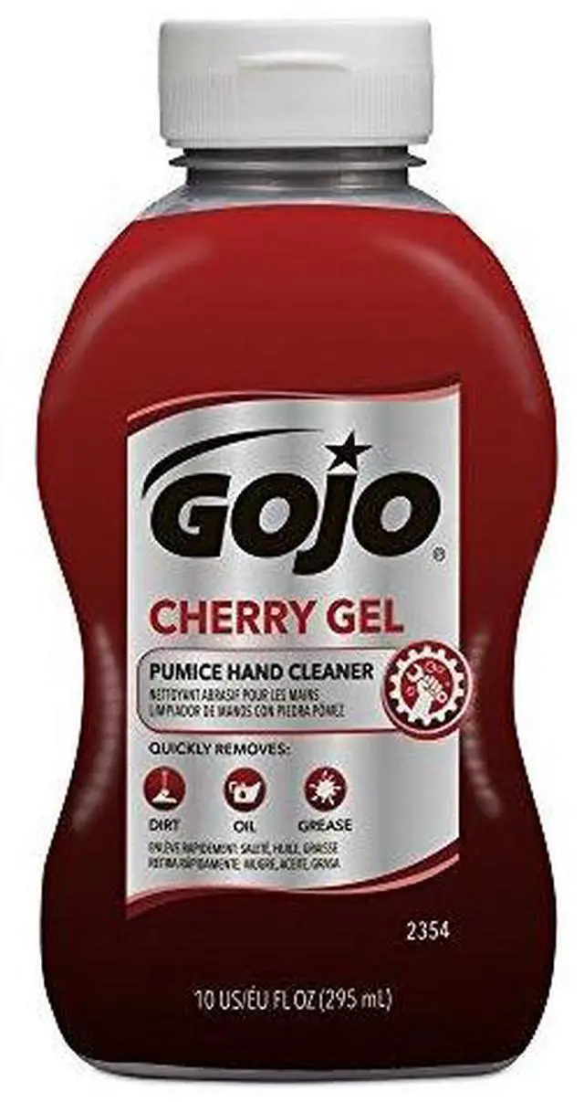Alt view image 3 of 5 - GOJO 2354-08 Gel Hand Cleaner, Cherry, Red