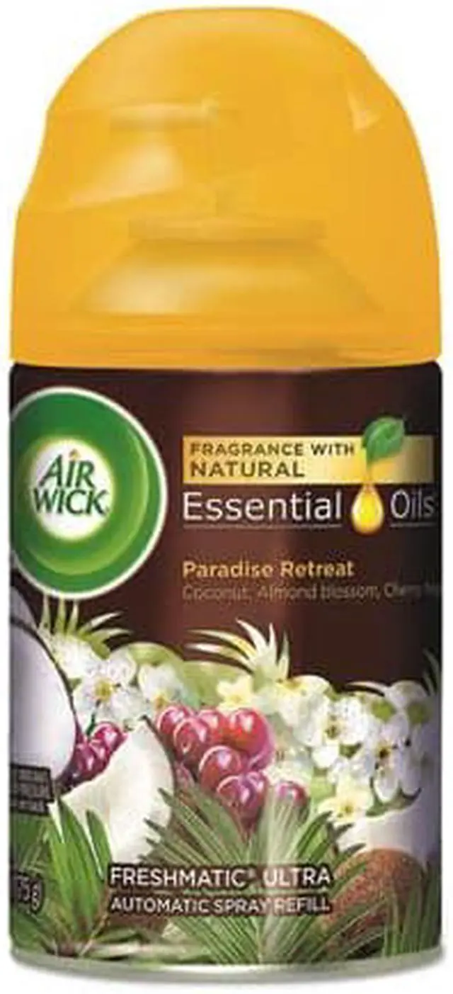 Alt view image 4 of 5 - Freshmatic Life Scents Ultra Refill, Paradise Retreat, 6.17oz Aerosol,6/carton