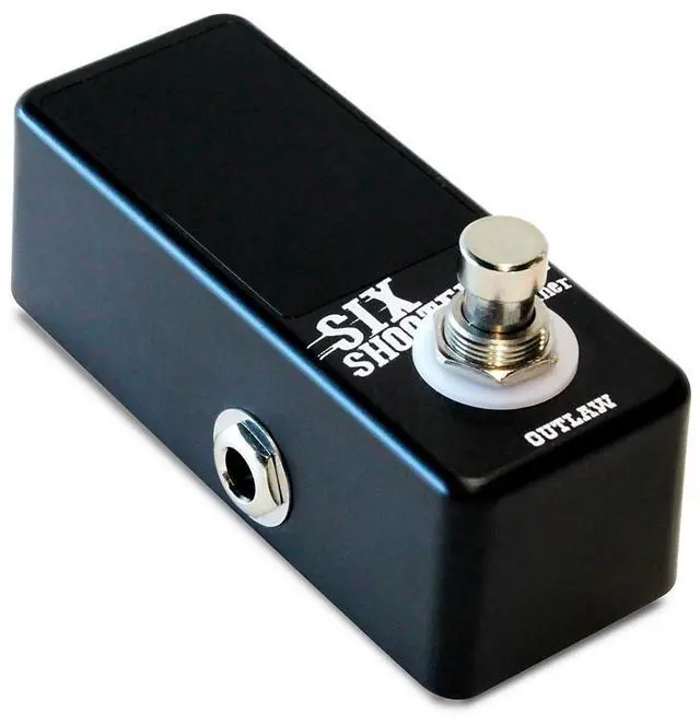Alt view image 4 of 12 - Outlaw Effects Six Shooter II Tuner Pedal Black