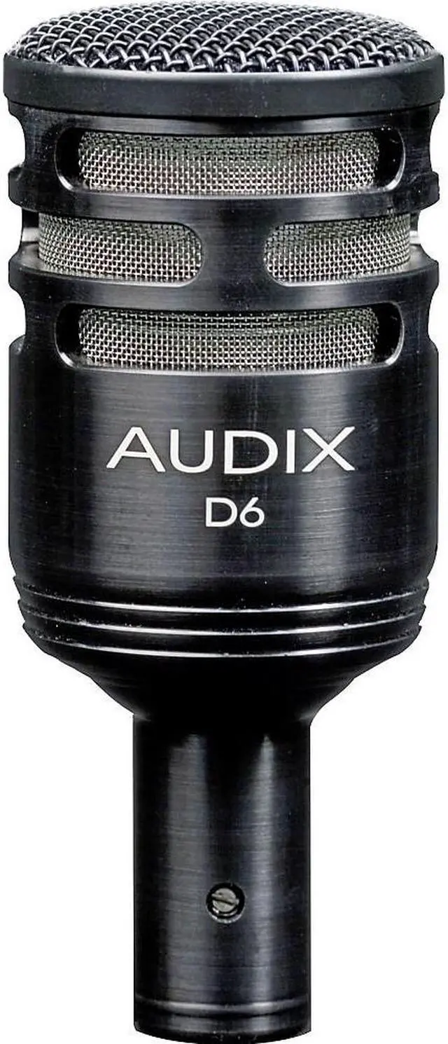 Alt view image 15 of 20 - Audix D6 Kick Drum Microphone - Black