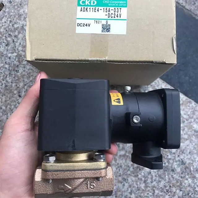 Main image of CKD ADK21-40A-M3H-DC24V Pilot Kick 2-Port Solenoid Valve General Purpose Valve