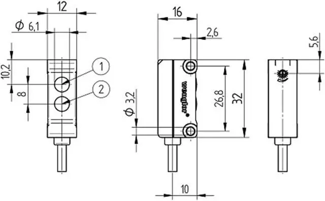 Main image of Wenglor Photoelectric Sensor HK12NA NPN New