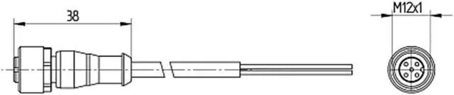 Main image of Wenglor S23-10M Connecting Line New