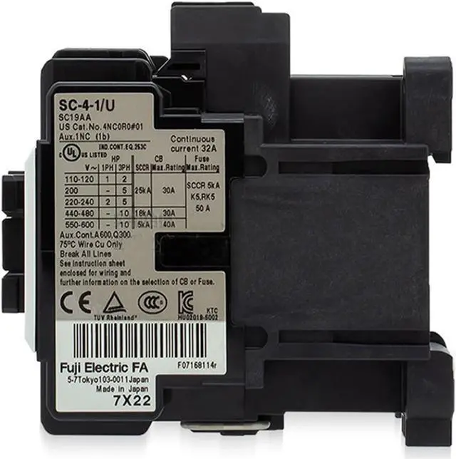 Alt view image 4 of 4 - FUJI SC-4-1/U Contacto 110V Contacto New 1PCS