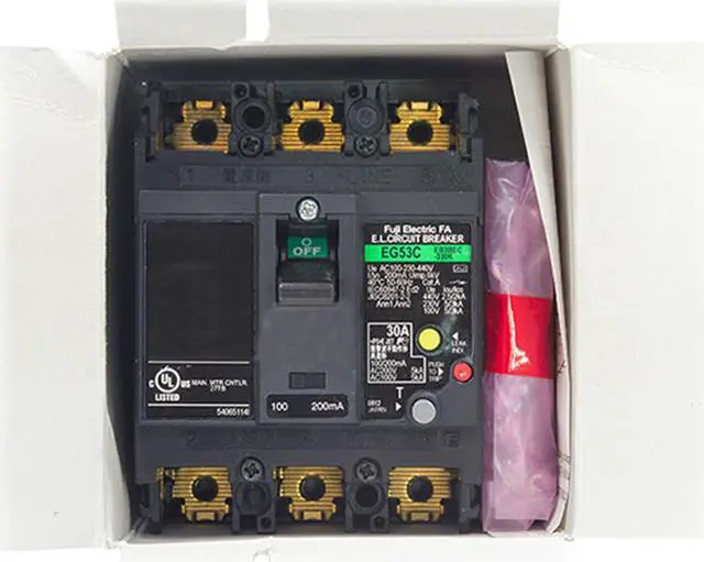 Alt view image 2 of 5 - FUJI EG53C Leakage Circuit Breakers  New 1PCS