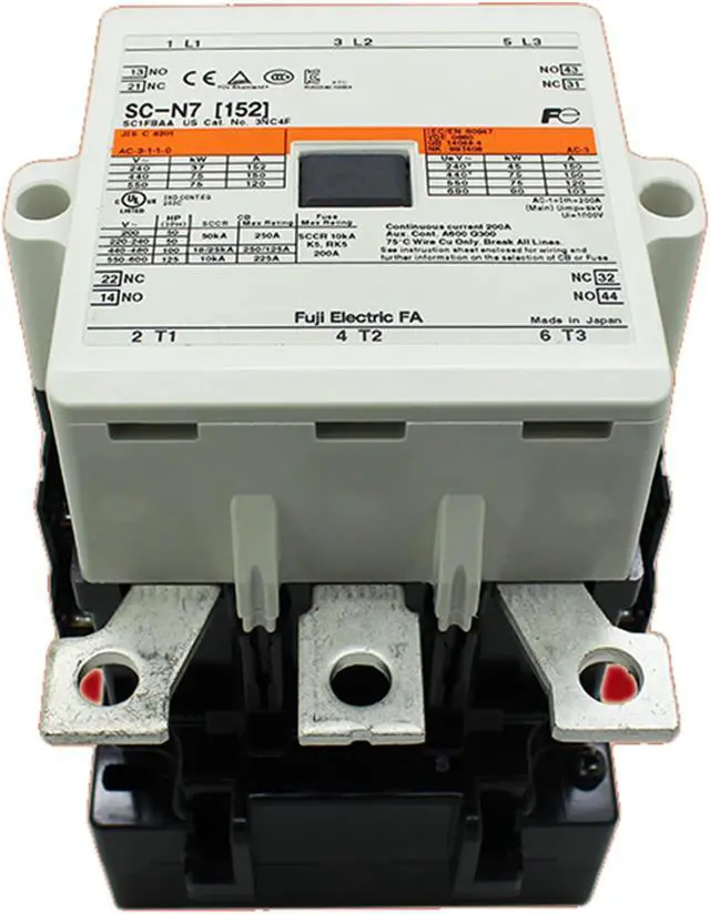 Alt view image 5 of 5 - FUJI SC-N7 Contactor 110V AC New 1PCS