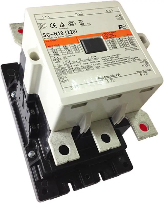 Alt view image 2 of 2 - FUJI SC-N10 Contactor 220V AC New 1PCS