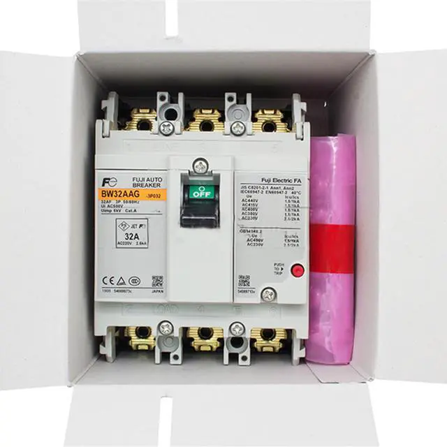Alt view image 6 of 6 - FUJI BW32AAG  Air Switch Circuit Breaker 2P 15A New 1PCS