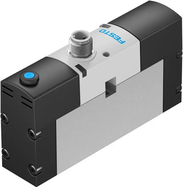 Alt view image 4 of 5 - FESTO VSVA-B-M52-MZH-A1-1R2L Air Solenoid Valve 534526 Width 26mm