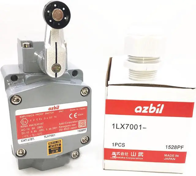 Alt view image 2 of 2 - YAMATAKE Azbil 1LX7001-P Limit Switch New