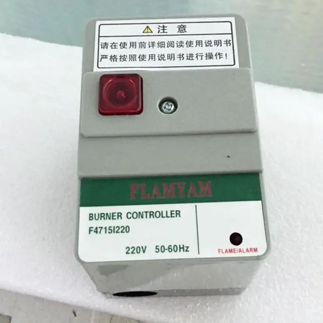 Main image of YAMATAKE Azbil F4715I220 Control Box Burner Controller New