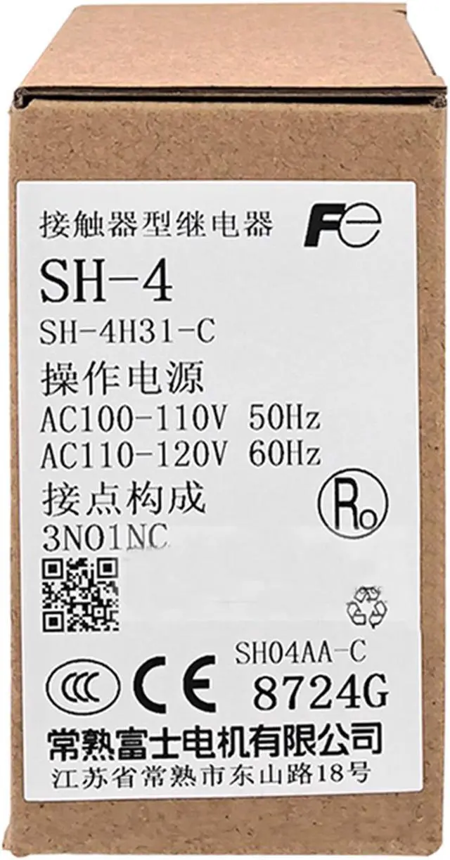 Alt view image 3 of 4 - FUJI SH-4 Contactor AC220V 3NO 1NC New 1PCS