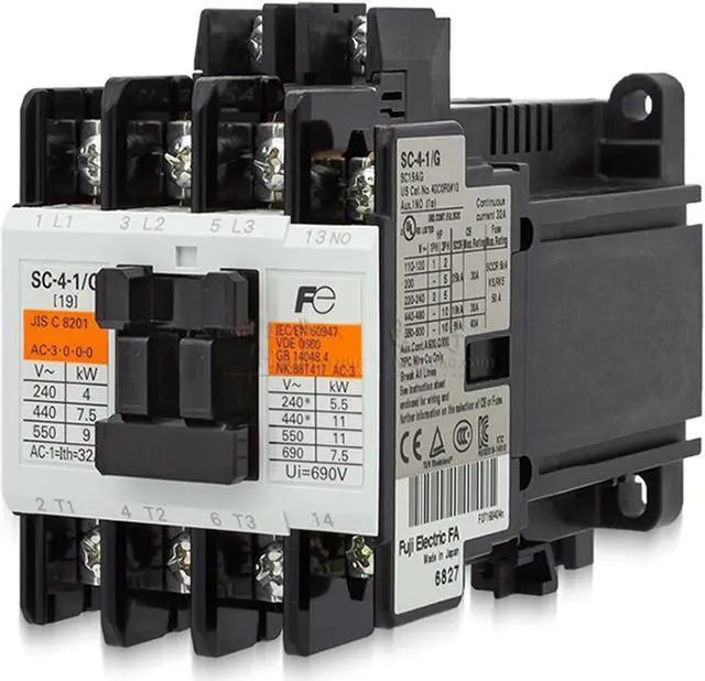 Alt view image 3 of 3 - FUJI SC-4-1/G  Magnetic Contactor Starter 110VDC New 1PCS