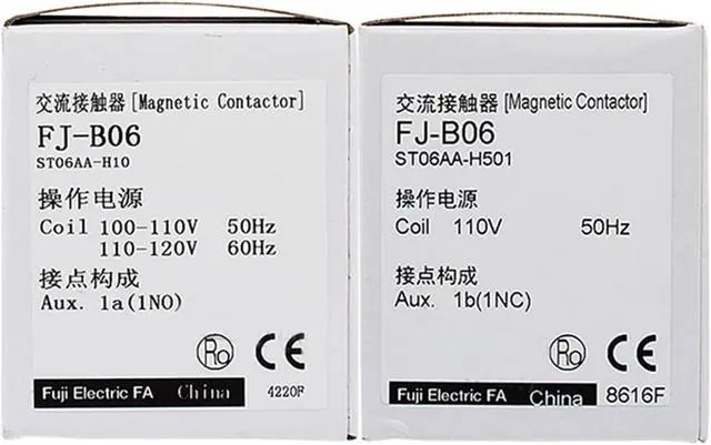 Alt view image 3 of 3 - FUJI FJ-B06 Contactor AC 110V New 1PCS