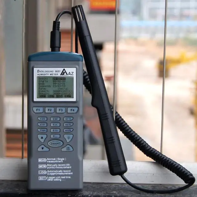 Alt view image 5 of 5 - AZ-9651 Hygrometer Logger Dataloggers With Programmer New