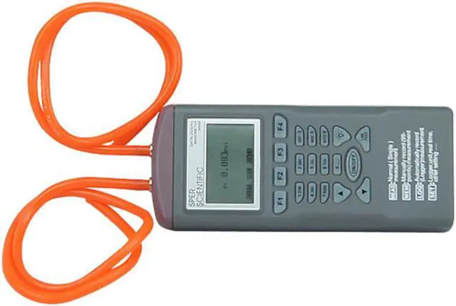 Alt view image 5 of 5 - AZ9632 Digital LCD Dataloggers With Programmer AZ Differential Pressure Tester