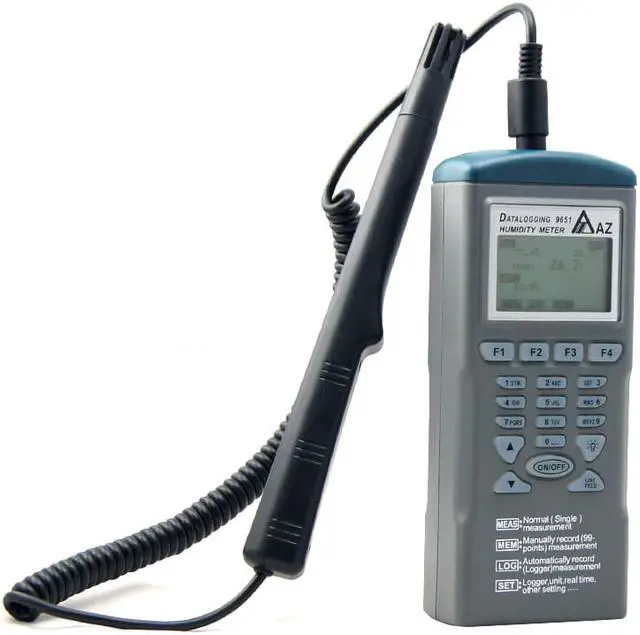 Main image of AZ-9651 Hygrometer Logger Dataloggers With Programmer New