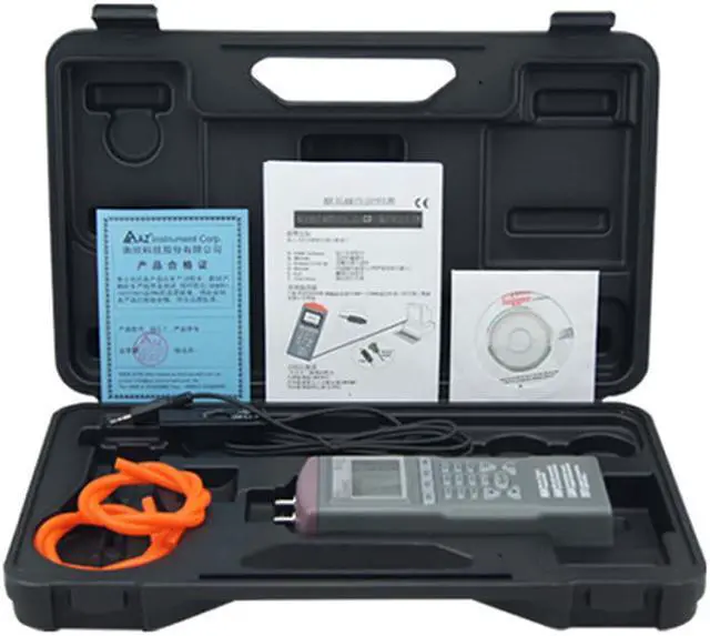 Alt view image 2 of 5 - AZ9632 Digital LCD Dataloggers With Programmer AZ Differential Pressure Tester