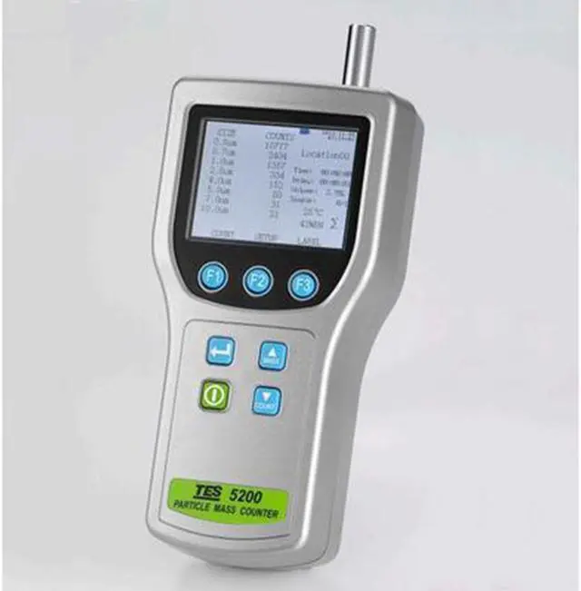 Alt view image 4 of 4 - TES-5200 Usb Interface  Handheld Particle Mass Counter With
