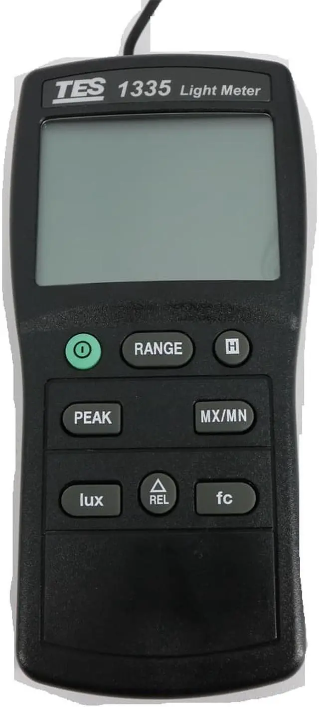 Alt view image 2 of 5 - TES-1335 Digital Light Meter Measuring Levels Ranging 0 to 400,000 Lux