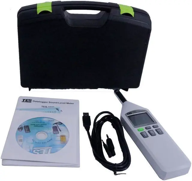 Alt view image 3 of 6 - TES-1151 Digital Sound Level Meter 0.1dB Resolution Range from 30 to 130dB