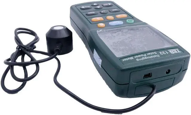 Alt view image 3 of 6 - TES-132 Solar Power Meter solar radiation measurement 2000W/m2 USB Data Logger