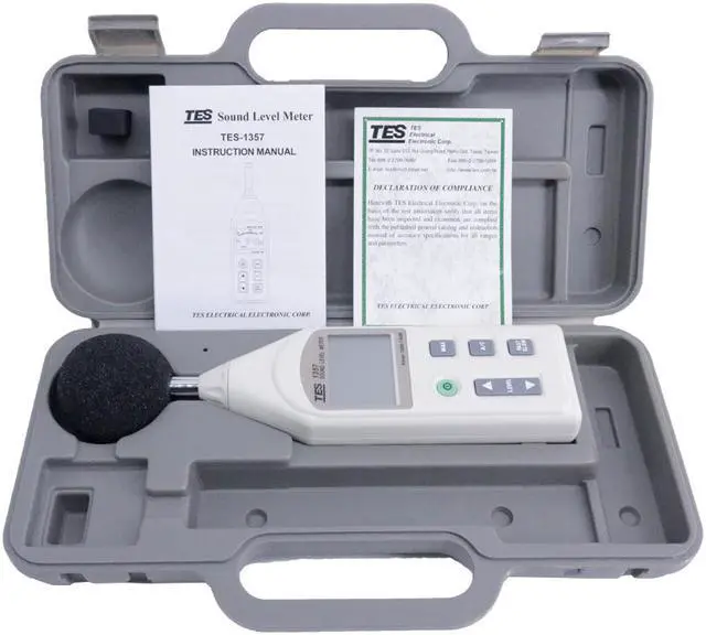 Alt view image 7 of 7 - TES-1357 Sound Level Meter Range from 30 to 130dB  New