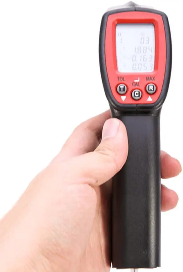 Alt view image 6 of 7 - TES-135A Color Meter Color Analyzer Portable Color Difference Meter LCD Display