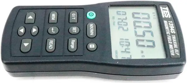 Alt view image 5 of 7 - TES-1394 EMF Tester Gauss Electromagnetic Field Meter