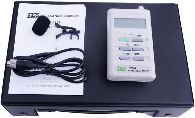 Alt view image 3 of 7 - TES-1354 Noise Sound Machine Dosimeter Exposure Time Sound Level 70-90dB