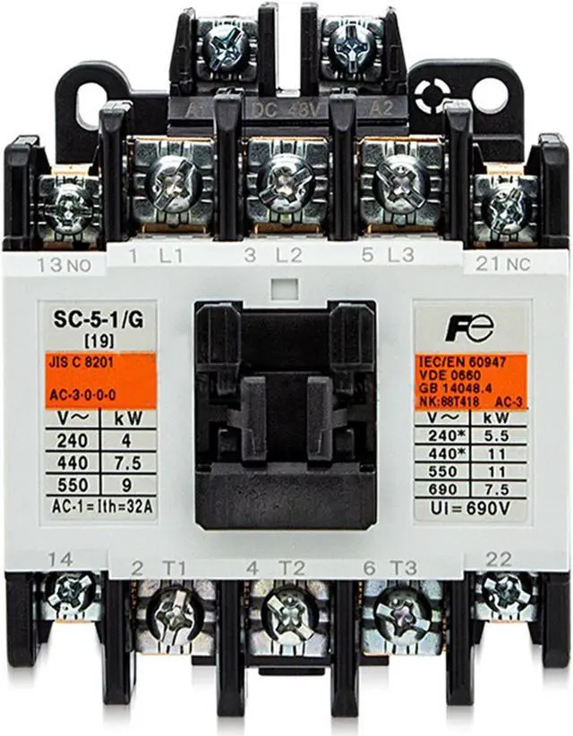 Main image of FUJI SC-5-1/G Elevator Contactor DC 48V New 1PCS