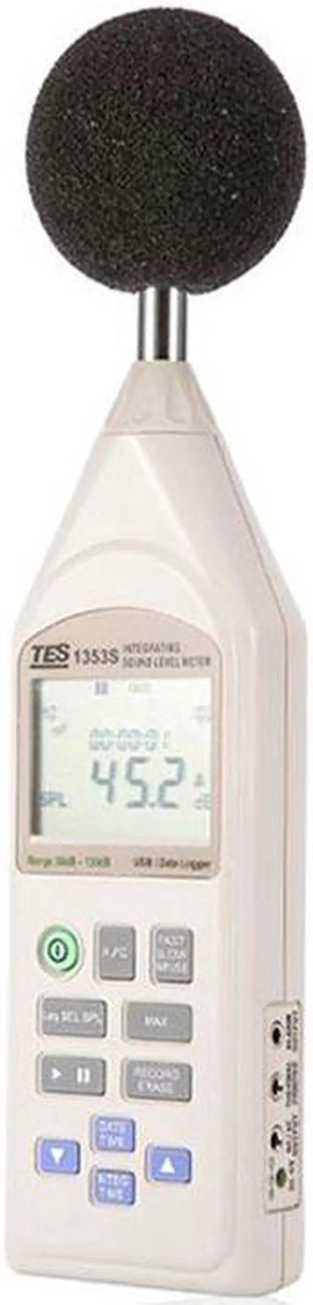 Alt view image 2 of 5 - TES-1353S Integrating Sound Level Meter USB Five Range from 30 to 130dB