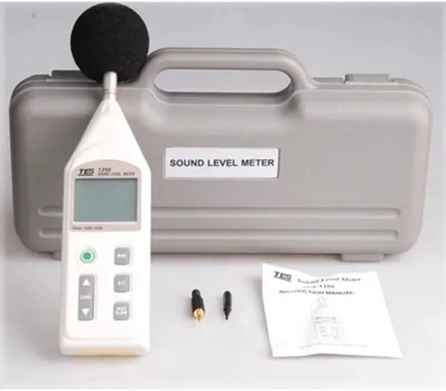 Alt view image 4 of 4 - TES-1359 Sound Level Meter Tester Gauge Noise Meter