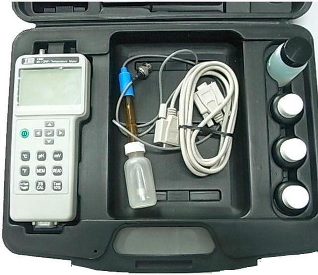 Alt view image 4 of 4 - TES-1380K Digital PH / ORP Temperature Meter RS-232 Interface