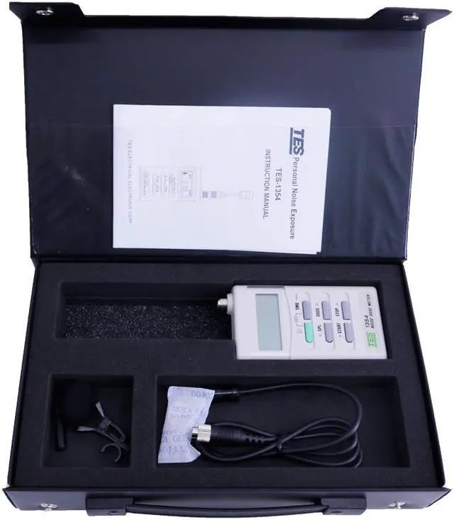 Alt view image 2 of 7 - TES-1354 Noise Sound Machine Dosimeter Exposure Time Sound Level 70-90dB