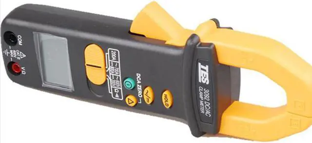Alt view image 3 of 7 - TES-3092 Mini Digital Clamp Meter 3-1/2 Digital LCD DC/AC Clamp Meter Tester