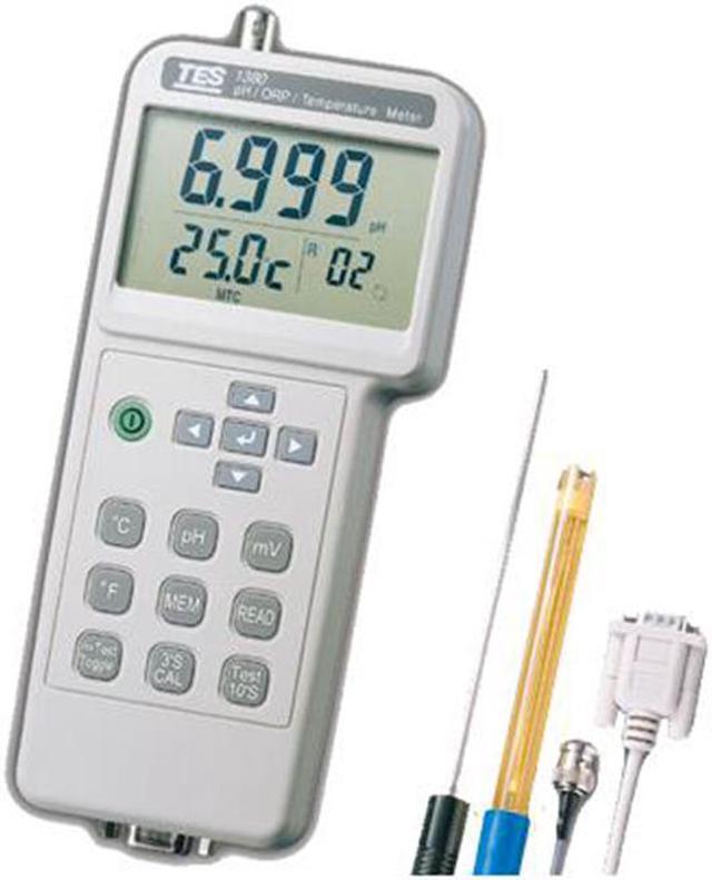 Main image of TES-1380K Digital PH / ORP Temperature Meter RS-232 Interface