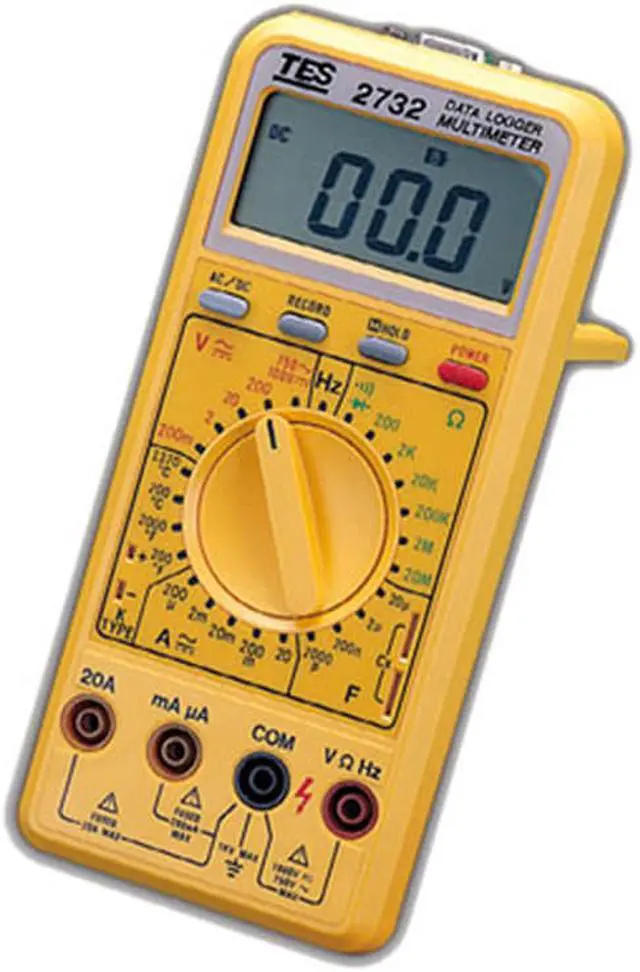 Alt view image 2 of 3 - TES-2732A Datalogger Digital Multimeter interface,Data Logger function