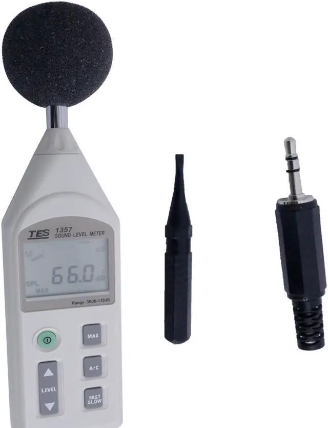 Alt view image 3 of 7 - TES-1357 Sound Level Meter Range from 30 to 130dB  New