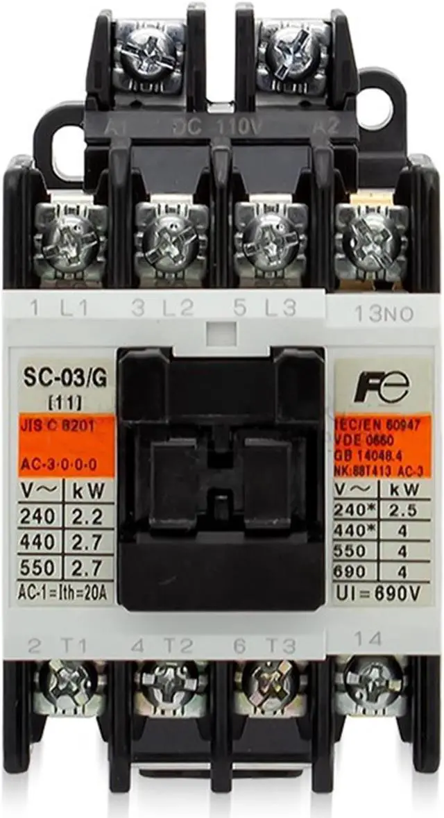 Main image of FUJI SC-03/G Contactor DC110V New 1PCS