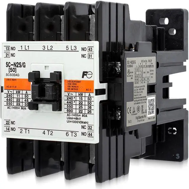 Alt view image 4 of 4 - FUJI SC-N2S/G Contacto DC 220V New 1PCS