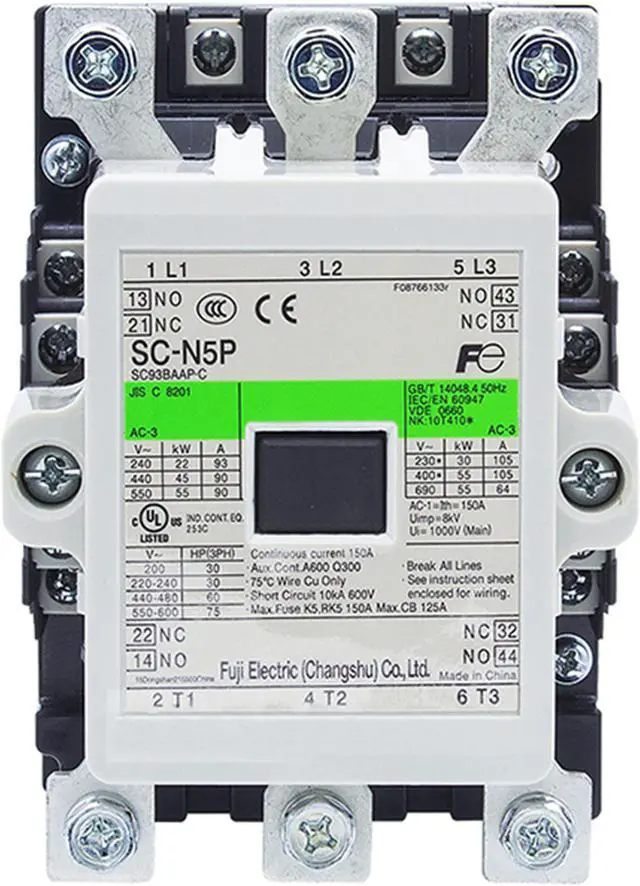 Main image of FUJI SC-N5P Contactor AC 110 New 1PCS