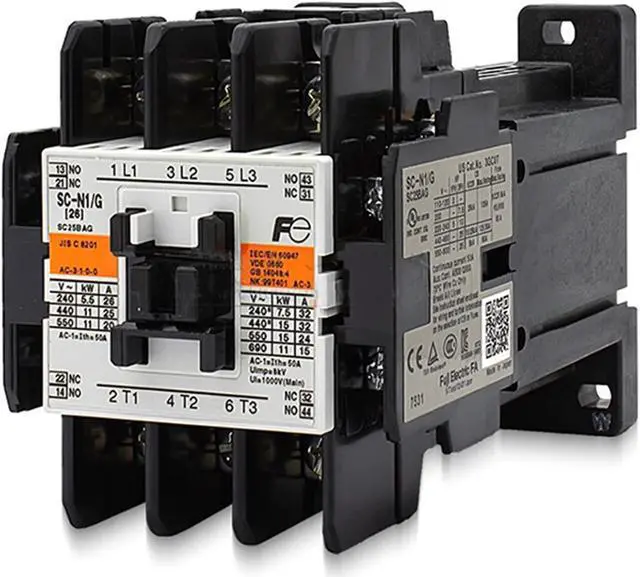 Alt view image 4 of 5 - FUJI SC-N1/G Contacto DC 24V New 1PCS