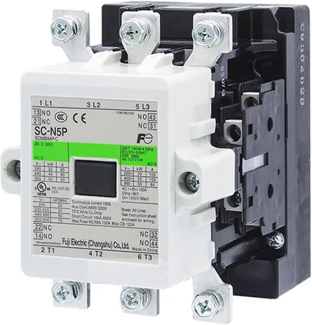 Alt view image 6 of 6 - FUJI SC-N5P Contactor AC 110 New 1PCS